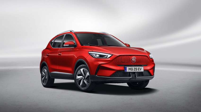 MG ZS EV facelift launching in Thailand in March: new look and up to 440 km range from 72.6 kWh battery 1407211