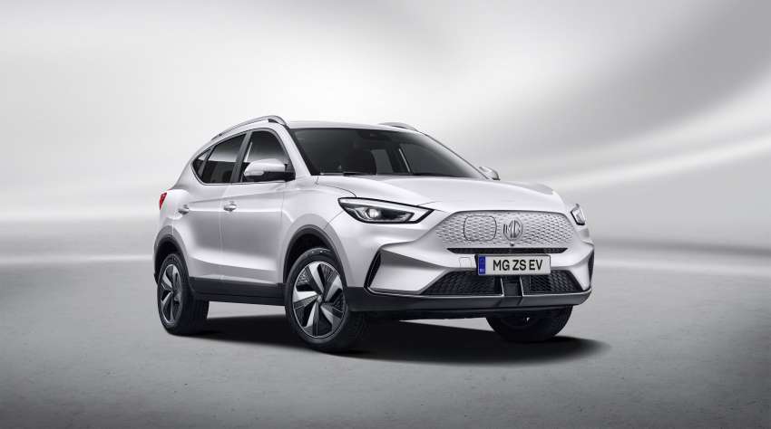 MG ZS EV facelift launching in Thailand in March: new look and up to 440 km range from 72.6 kWh battery 1407212