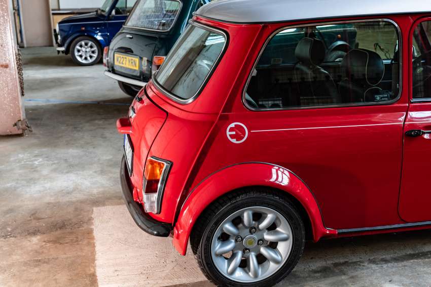 MINI Recharged programme – converting classics into EVs; 122 PS, 160 km range; reversible conversion 1409010