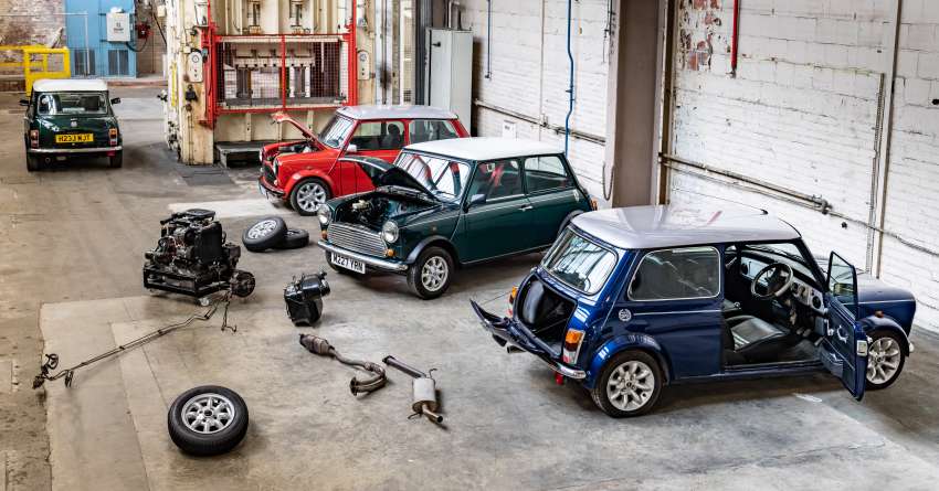 MINI Recharged programme – converting classics into EVs; 122 PS, 160 km range; reversible conversion 1408995