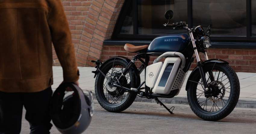 Maeving RM1 – Vintage-styled electric bike with swappable batteries; 128 km range; from RM28k in UK 1399351