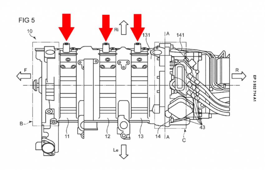 Mazda dikesan daftar paten penggerak rotary hibrid 1403064