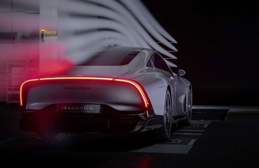 Mercedes-Benz Vision EQXX revealed – highly efficient experimental prototype with over 1,000 km of range Image #1399610