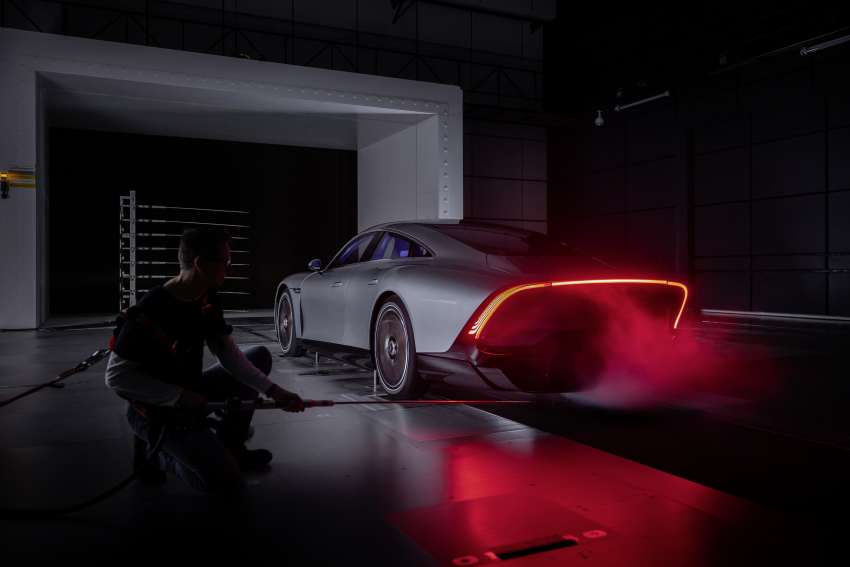 Mercedes-Benz Vision EQXX revealed – highly efficient experimental prototype with over 1,000 km of range Image #1399611