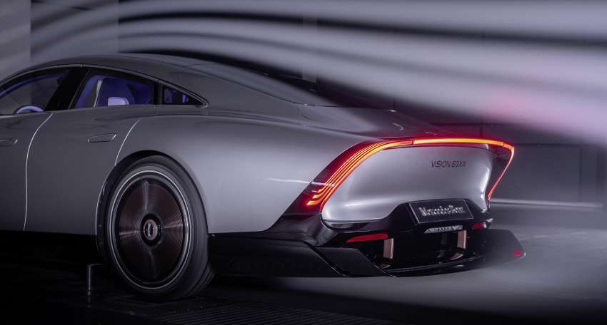 Mercedes-Benz Vision EQXX revealed – highly efficient experimental prototype with over 1,000 km of range Image #1399615