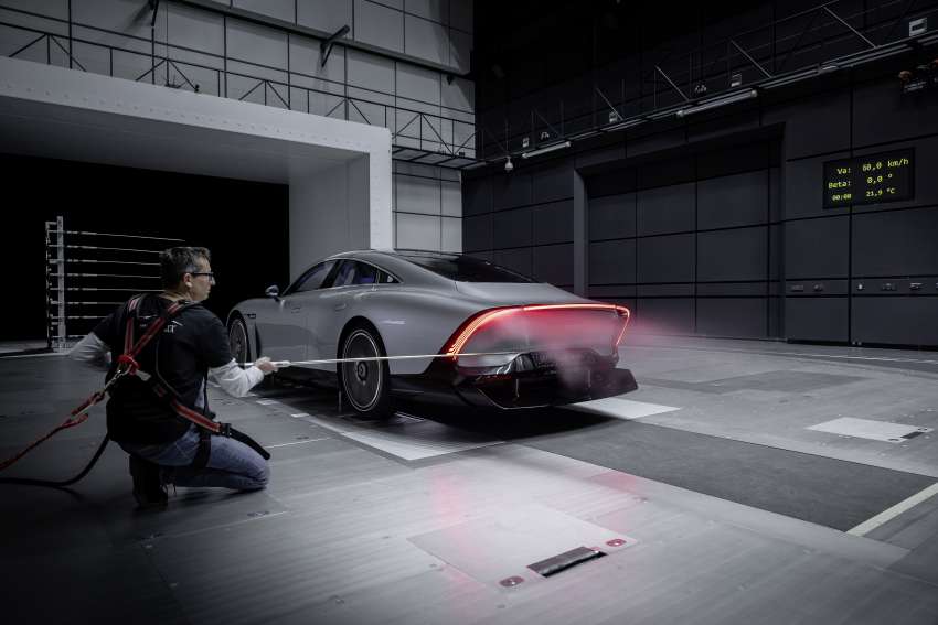 Mercedes-Benz Vision EQXX revealed – highly efficient experimental prototype with over 1,000 km of range Image #1399624