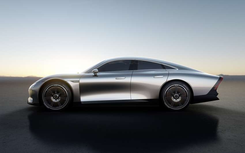 Mercedes-Benz Vision EQXX revealed – highly efficient experimental prototype with over 1,000 km of range Image #1399503