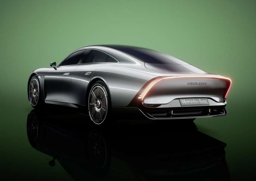 Mercedes-Benz Vision EQXX revealed – highly efficient experimental prototype with over 1,000 km of range Image #1399523
