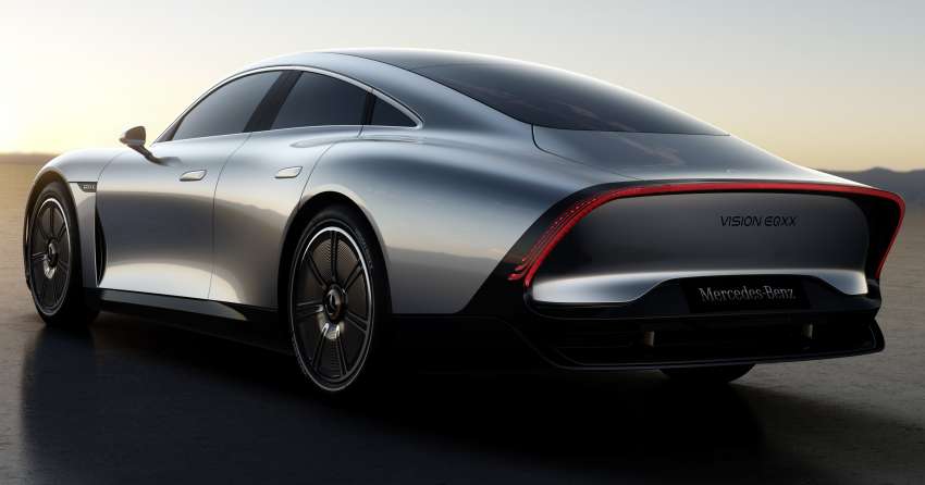 Mercedes-Benz Vision EQXX revealed – highly efficient experimental prototype with over 1,000 km of range Image #1399505
