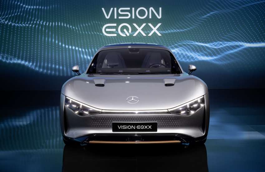 Mercedes-Benz Vision EQXX revealed – highly efficient experimental prototype with over 1,000 km of range Image #1399562