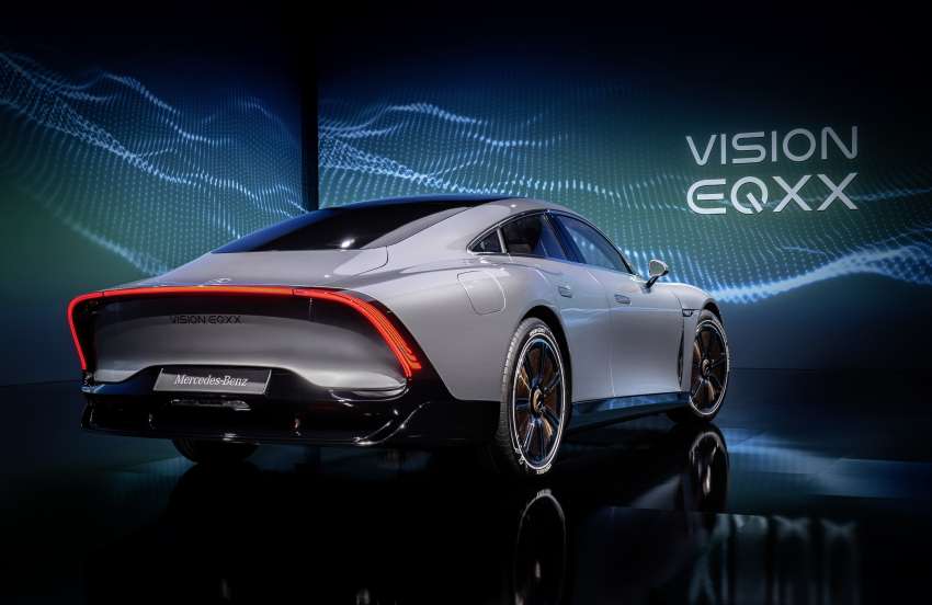 Mercedes-Benz Vision EQXX revealed – highly efficient experimental prototype with over 1,000 km of range Image #1399563