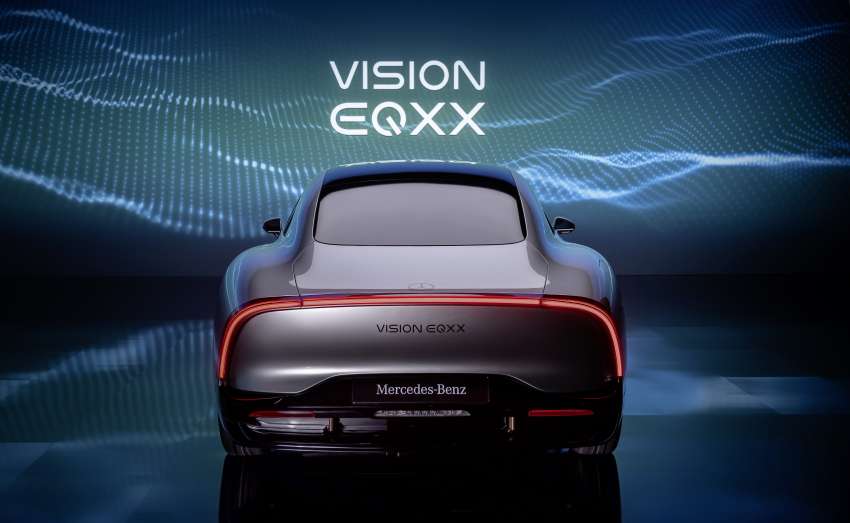 Mercedes-Benz Vision EQXX revealed – highly efficient experimental prototype with over 1,000 km of range Image #1399565