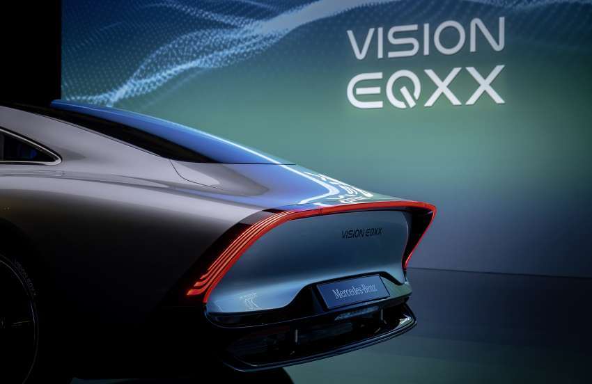 Mercedes-Benz Vision EQXX revealed – highly efficient experimental prototype with over 1,000 km of range Image #1399566