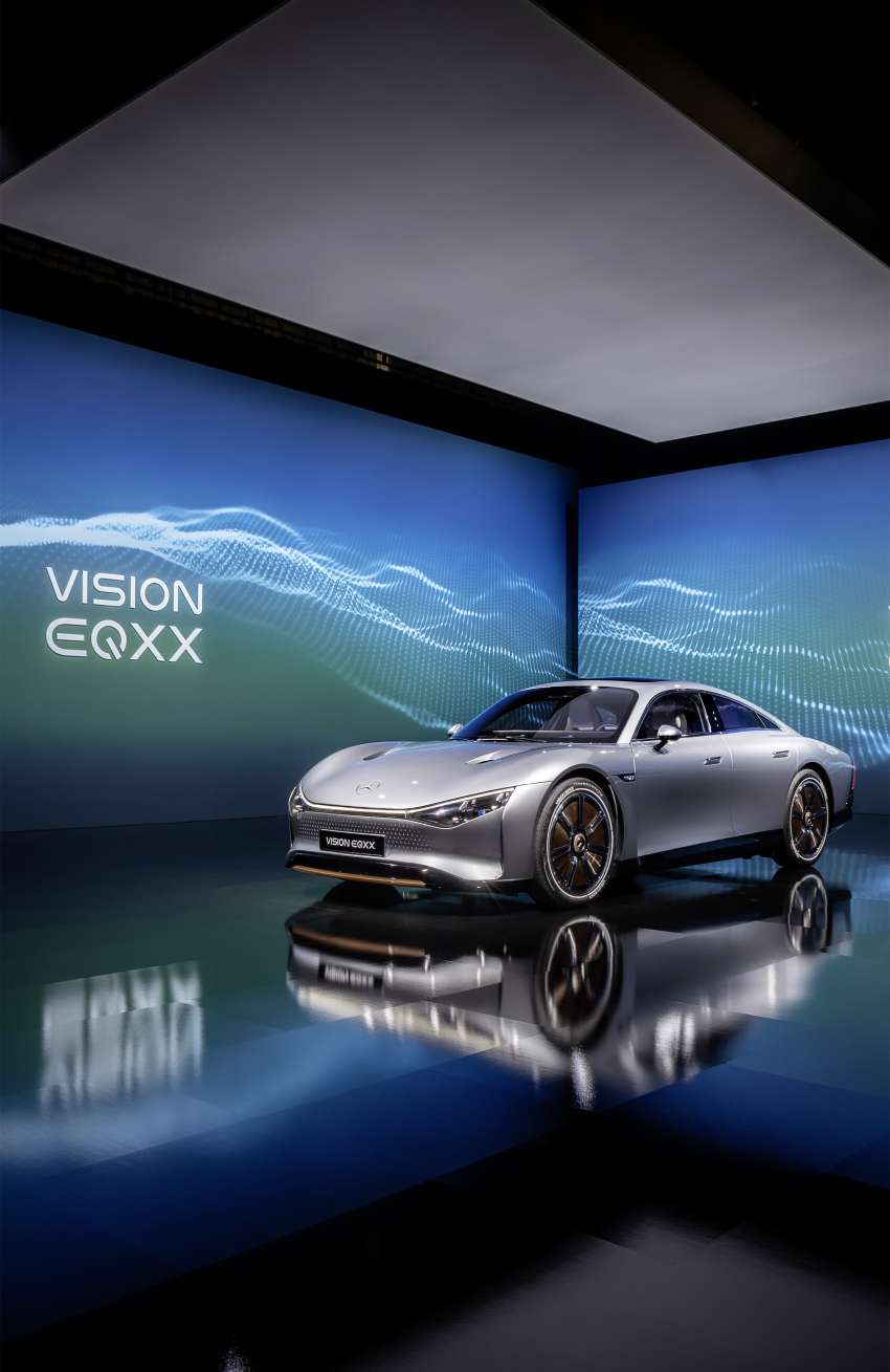 Mercedes-Benz Vision EQXX revealed – highly efficient experimental prototype with over 1,000 km of range Image #1399568