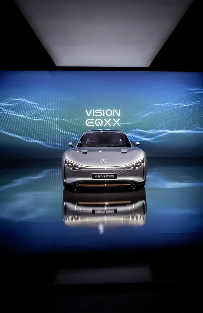 Mercedes-Benz Vision EQXX revealed – highly efficient experimental prototype with over 1,000 km of range Image #1399569