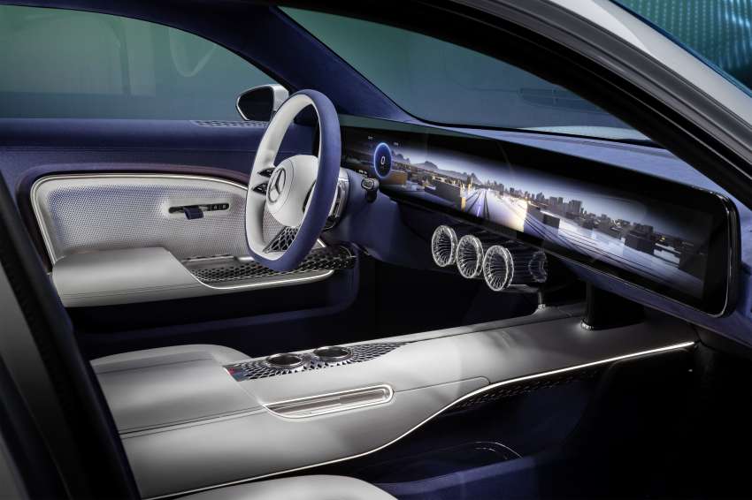 Mercedes-Benz Vision EQXX revealed – highly efficient experimental prototype with over 1,000 km of range Image #1399582
