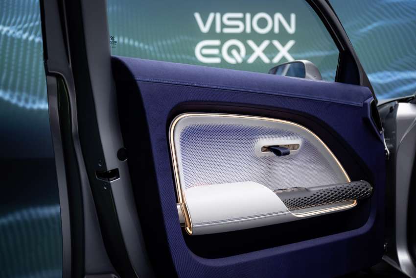 Mercedes-Benz Vision EQXX revealed – highly efficient experimental prototype with over 1,000 km of range Image #1399588