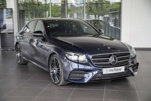 myTukar AutoFair 2022 highlight car: Mercedes-Benz E350 with same-day loan approval and car collection