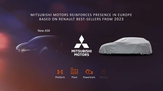 Mitsubishi ASX generasi baharu – <em>teaser</em> disiar, muncul pada 2023; <em>rebadge</em> dari Renault Captur?