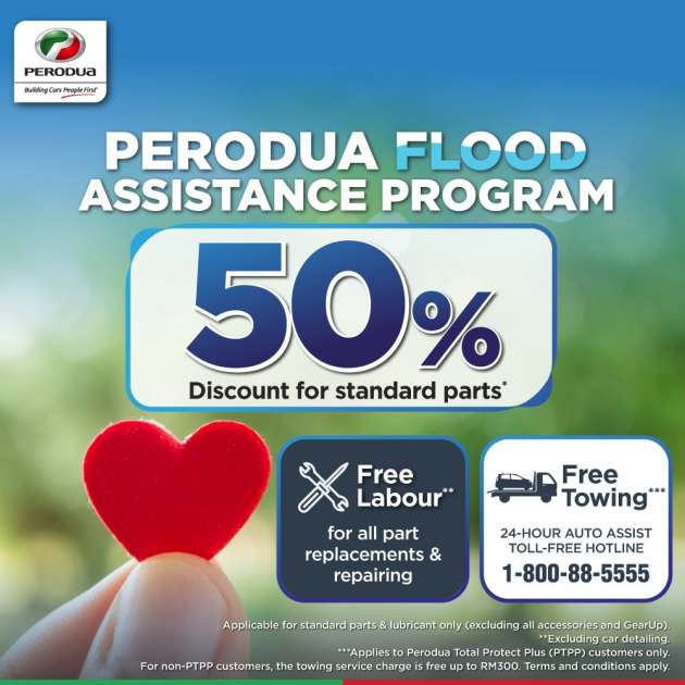 Perodua welcomes government’s RM1,000 voucher initiative, aims to repair all flood-damaged cars quickly