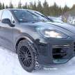 SPIED: 2022 Porsche Cayenne FL in cold-weather test