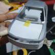 Proton Wira 1.8 DOHC EXi Limited dalam skala 1/24 – hasil kreatif Faqih Jamaludin dari kit Lancer Evo III