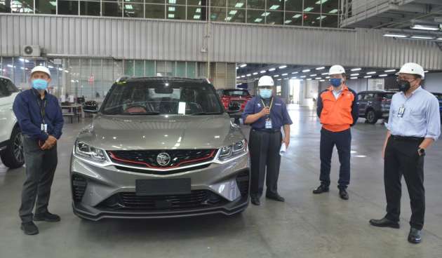 Proton X70, X50 production resumes following supply chain disruptions brought about by recent floods