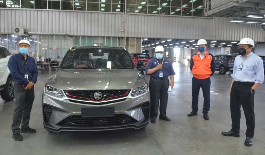 Proton X70, X50 production resumes following supply chain disruptions brought about by recent floods 1403094
