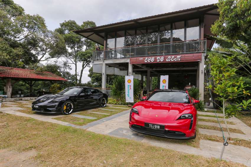 Shell Recharge EV fast charging tested in Malaysia – 180 kW of DC power in a Porsche Taycan in Tangkak! 1409488