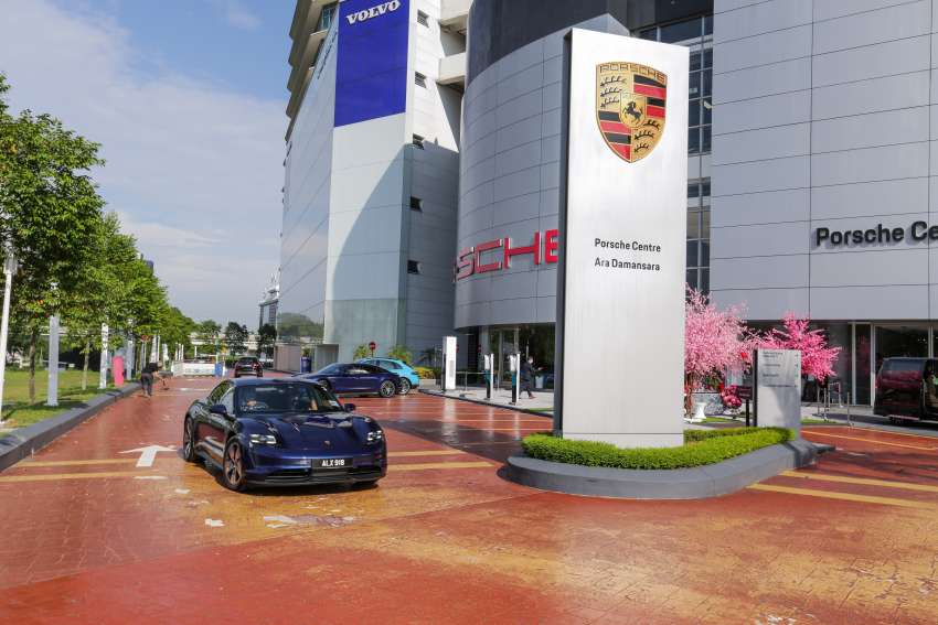 Shell Recharge EV fast charging tested in Malaysia – 180 kW of DC power in a Porsche Taycan in Tangkak! 1409366