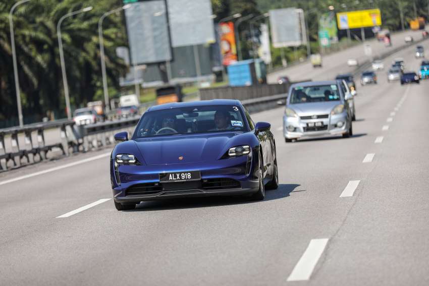 Shell Recharge EV fast charging tested in Malaysia – 180 kW of DC power in a Porsche Taycan in Tangkak! 1409375
