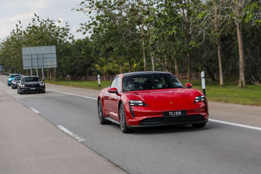 Shell Recharge EV fast charging tested in Malaysia – 180 kW of DC power in a Porsche Taycan in Tangkak! 1409466