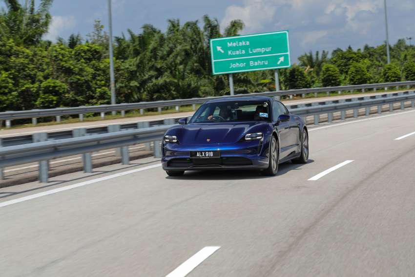 Shell Recharge EV fast charging tested in Malaysia – 180 kW of DC power in a Porsche Taycan in Tangkak! 1409473