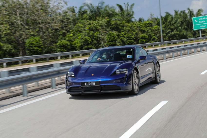 Shell Recharge EV fast charging tested in Malaysia – 180 kW of DC power in a Porsche Taycan in Tangkak! 1409474