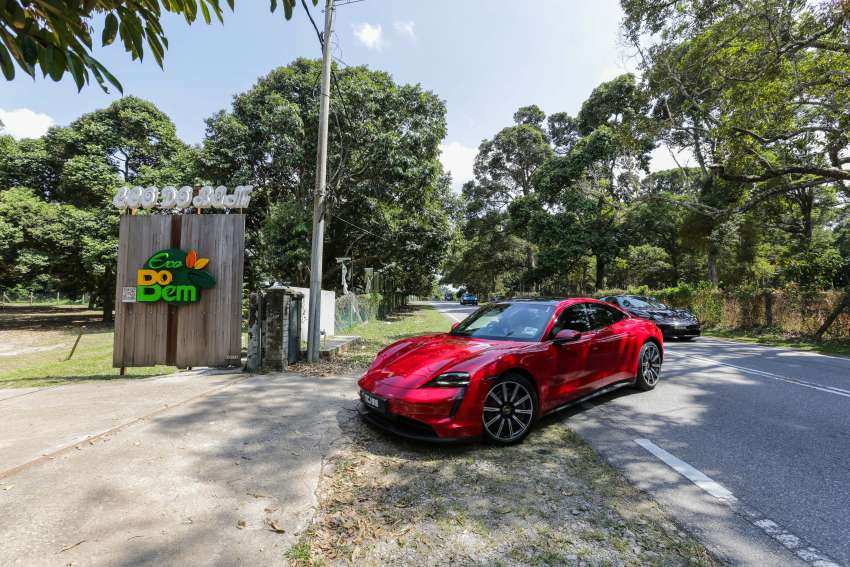 Shell Recharge EV fast charging tested in Malaysia – 180 kW of DC power in a Porsche Taycan in Tangkak! 1409479