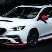 Subaru STI E-RA debuts at Tokyo Auto Salon – 1,088 PS time attack EV; STI Performance Concepts shown