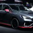 Subaru STI E-RA debuts at Tokyo Auto Salon – 1,088 PS time attack EV; STI Performance Concepts shown