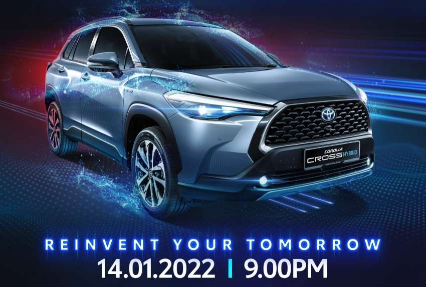 2022 Toyota Corolla Cross Hybrid Malaysian launch set for January 14 – locally-assembled, RM137k est Image #1399736