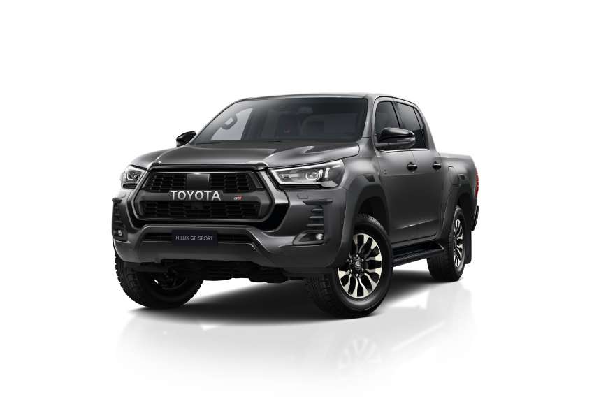 2022 Toyota Hilux GR Sport dual-cab pick-up variant for Europe; limited-slip differential, revised suspension 1399636