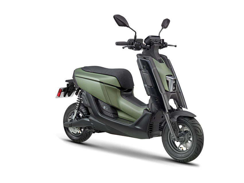 Yamaha EMF dilancar untuk pasaran Taiwan – skuter elektrik 10.3 PS, brek radial empat piston di hadapan 1408452