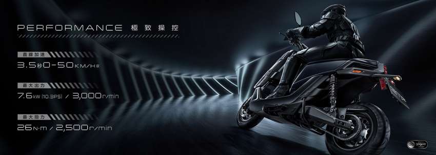 Yamaha EMF dilancar untuk pasaran Taiwan – skuter elektrik 10.3 PS, brek radial empat piston di hadapan 1408472