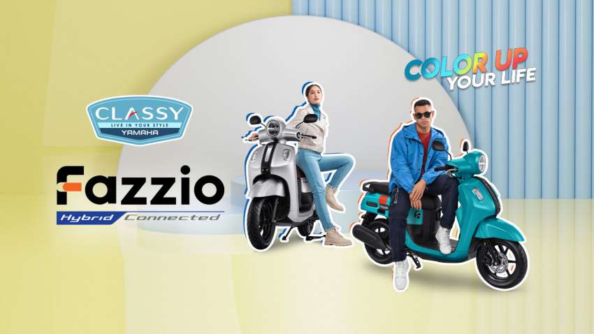 Yamaha Fazzio dilancar untuk pasaran Indonesia – skuter hibrid 125 cc dengan pelbagai kemudahan 1406877