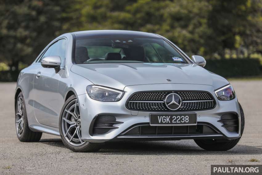 2022 Mercedes-Benz E300 Coupé AMG Line facelift live in Malaysia: gallery of C238 two-door E-Class, RM495k 1417696