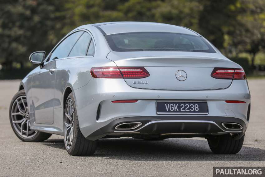 2022 Mercedes-Benz E300 Coupé AMG Line facelift live in Malaysia: gallery of C238 two-door E-Class, RM495k 1417703