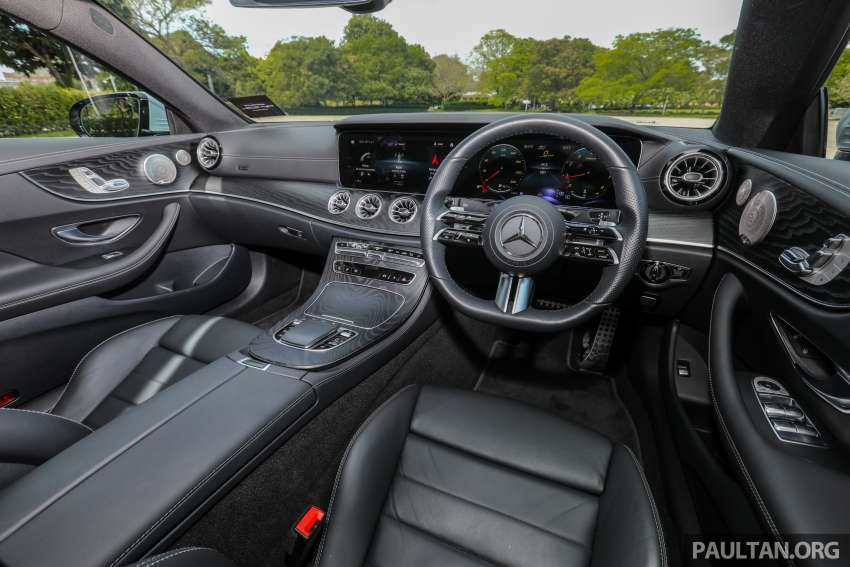 2022 Mercedes-Benz E300 Coupé AMG Line facelift live in Malaysia: gallery of C238 two-door E-Class, RM495k 1417819