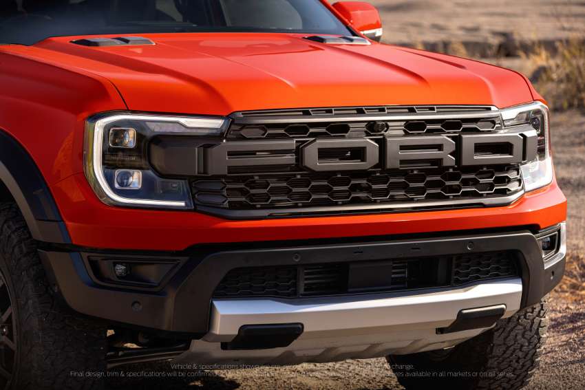 2023 Ford Ranger Raptor unveiled – 3.0L EcoBoost V6 with 397 PS, 583 Nm; 10-spd auto, B&O sound system! 1418689