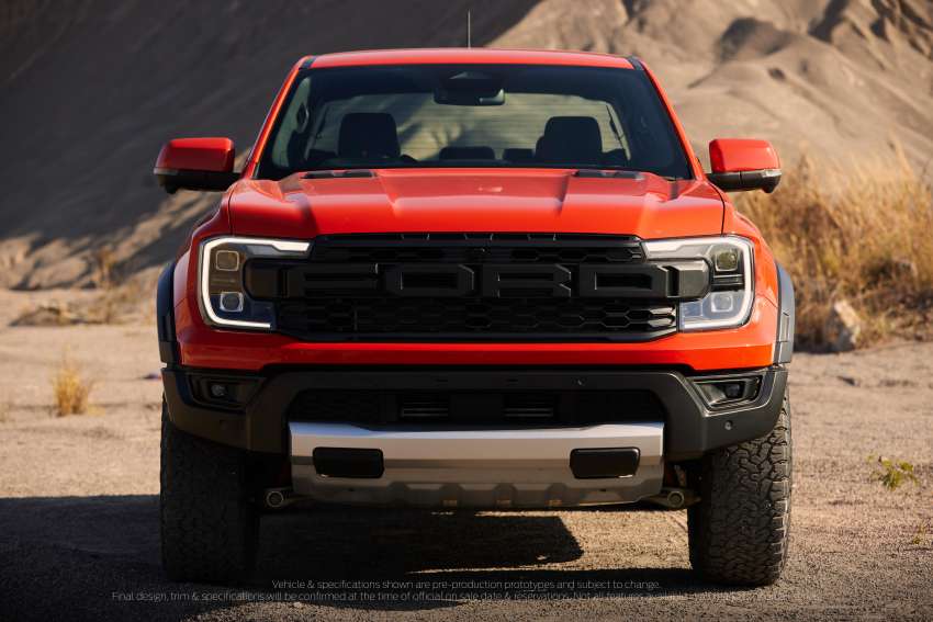 2023 Ford Ranger Raptor unveiled – 3.0L EcoBoost V6 with 397 PS, 583 Nm; 10-spd auto, B&O sound system! 1418690