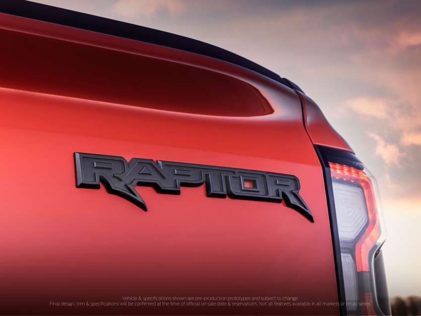 2023 Ford Ranger Raptor unveiled – 3.0L EcoBoost V6 with 397 PS, 583 Nm; 10-spd auto, B&O sound system! 1418695