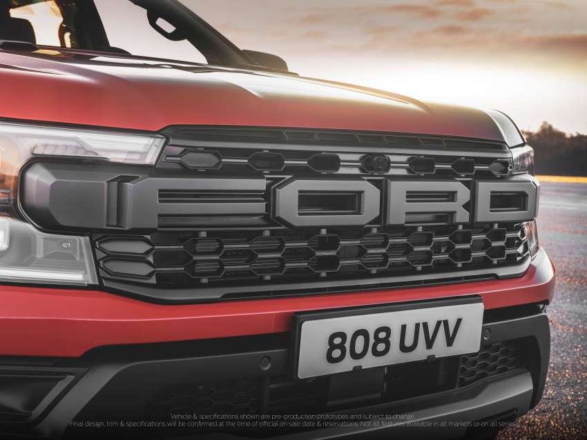 2023 Ford Ranger Raptor unveiled – 3.0L EcoBoost V6 with 397 PS, 583 Nm; 10-spd auto, B&O sound system! 1418696