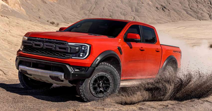 2023 Ford Ranger Raptor unveiled – 3.0L EcoBoost V6 with 397 PS, 583 Nm; 10-spd auto, B&O sound system! 1418679